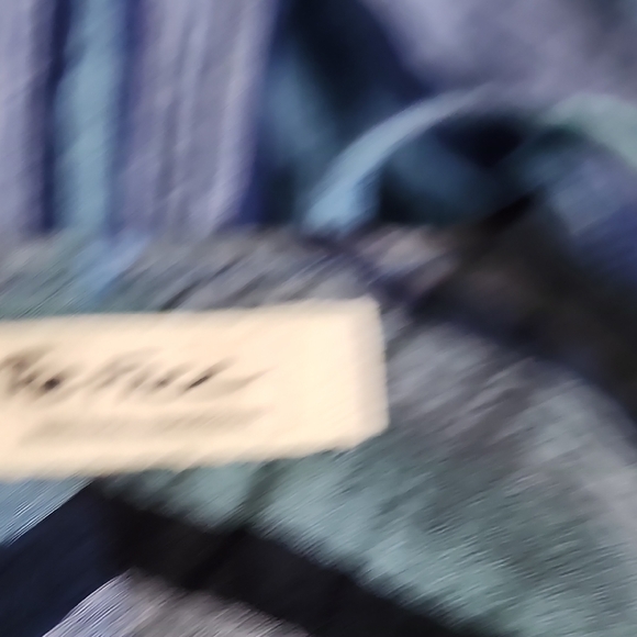 FREE PEOPLE Blue plaid boho loose fit camisole - Picture 8 of 12